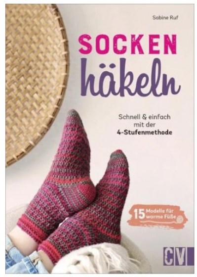 Socken häkeln, Sabine Ruf